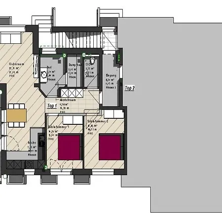 Luxury Hollersbach 1 아파트 *